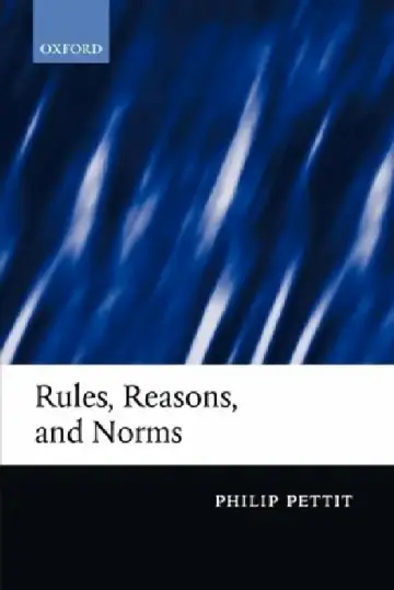 Cover of Rules, Reasons, and Norms