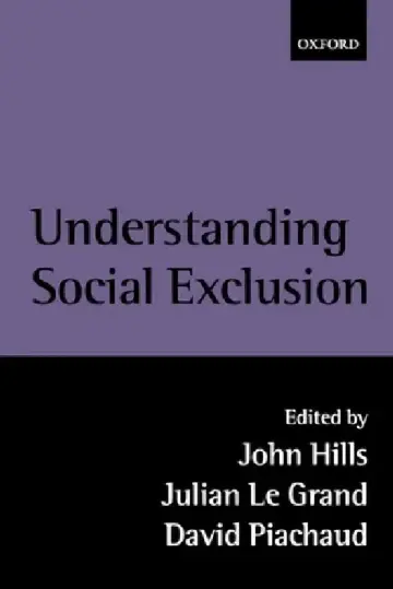 Cover of Understanding Social Exclusion