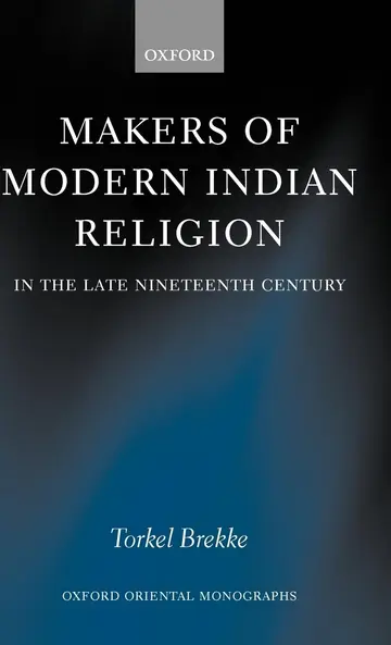 Cover of Makers of Modern Indian Religion in the Late Nineteenth Century