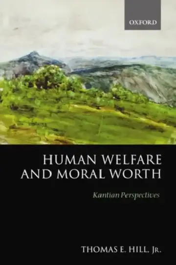 Cover of Human Welfare and Moral Worth