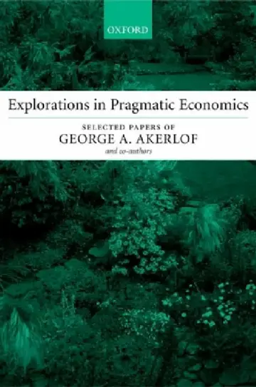 Cover of Explorations in Pragmatic Economics
