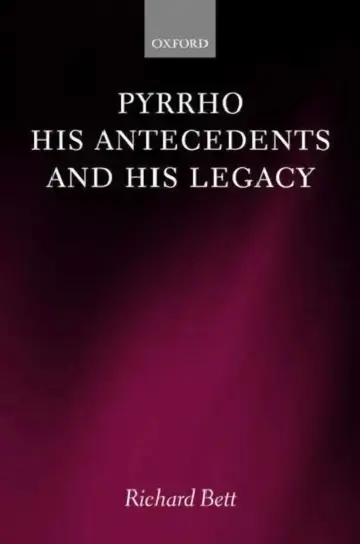 Cover of Pyrrho, His Antecedents, and His Legacy