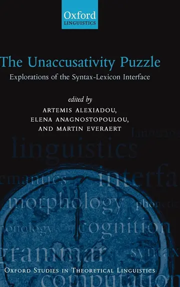 Cover of The Unaccusativity Puzzle