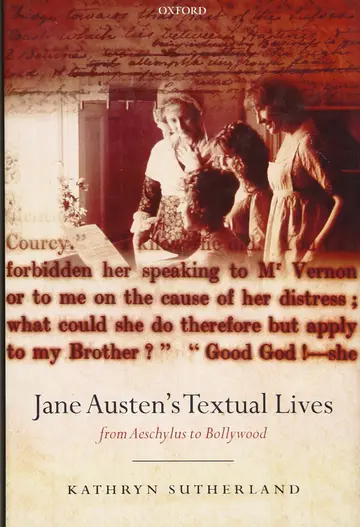 Cover of Jane Austen's Textual Lives