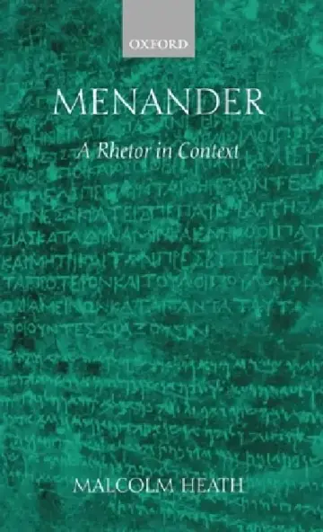 Cover of Menander