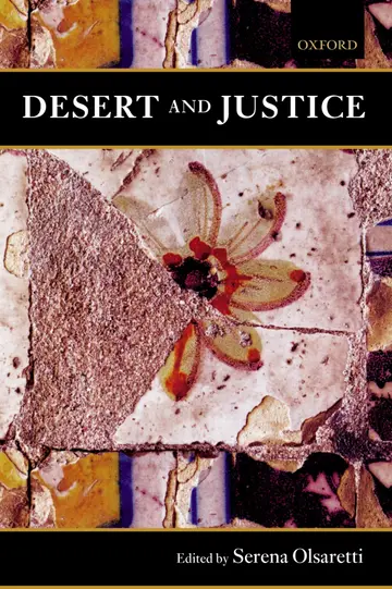 Cover of Desert and Justice