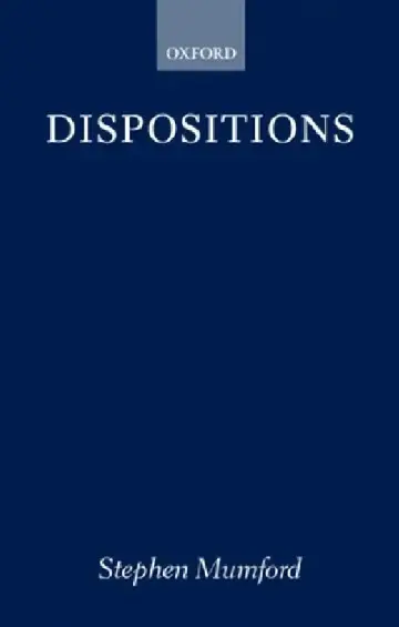 Cover of Dispositions