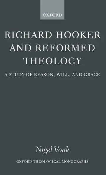 Cover of Richard Hooker and Reformed Theology