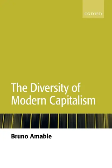 Cover of The Diversity of Modern Capitalism