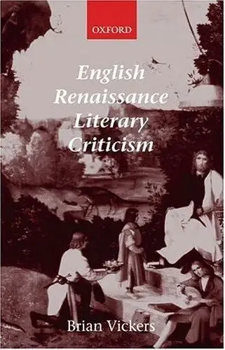 Cover of English Renaissance Literary Criticism