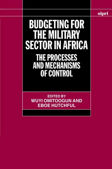 Cover of Budgeting for the Military Sector in Africa