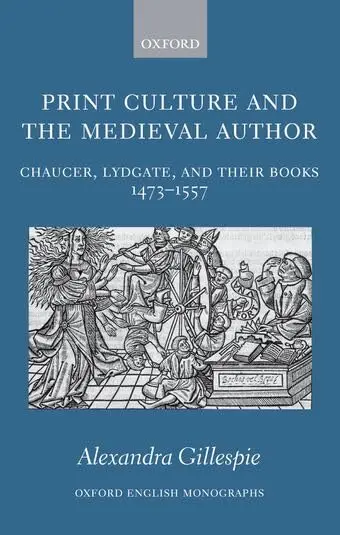 Cover of Print Culture and the Medieval Author