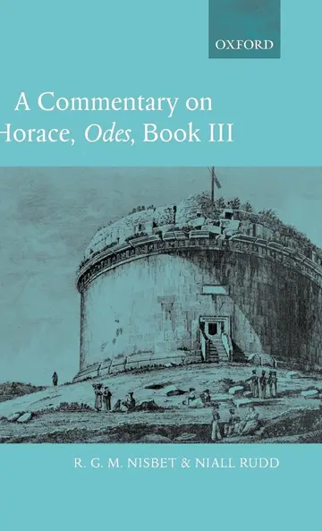 Cover of A Commentary on Horace