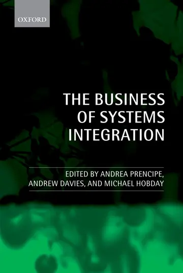 Cover of The Business of Systems Integration
