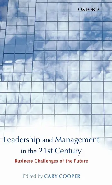 Cover of Leadership and Management in the 21st Century