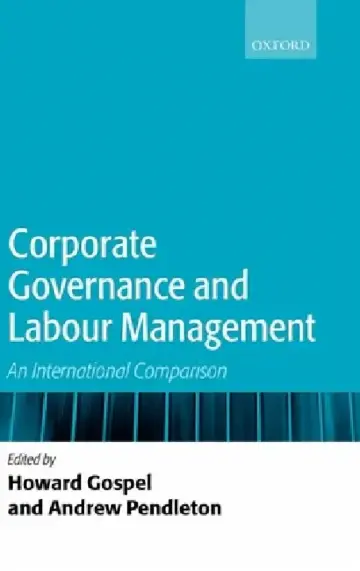Cover of Corporate Governance and Labour Management