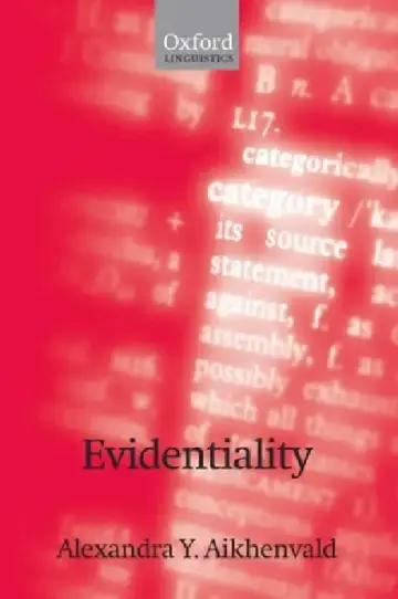 Cover of Evidentiality