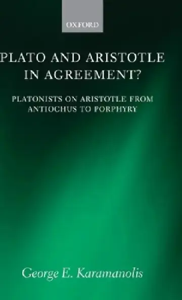 Cover of Plato and Aristotle in Agreement?