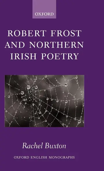Cover of Robert Frost and Northern Irish Poetry