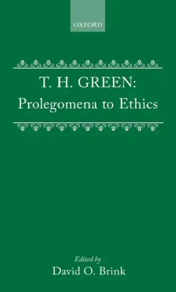 Cover of Prolegomena to Ethics