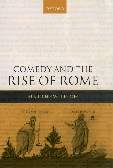 Cover of Comedy and the Rise of Rome