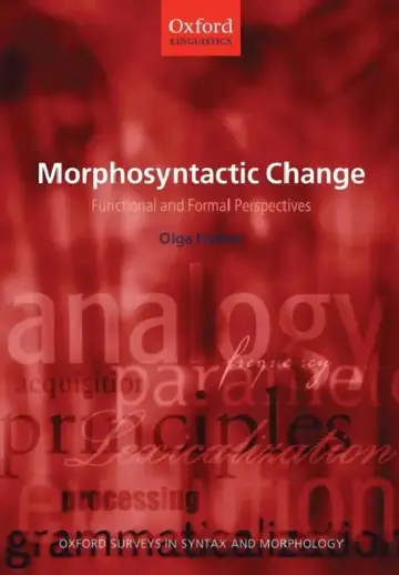 Cover of Morphosyntactic Change