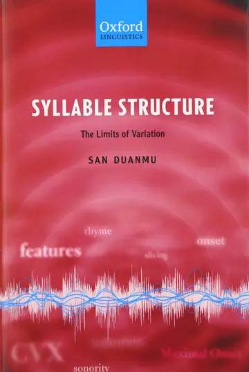 Cover of Syllable Structure