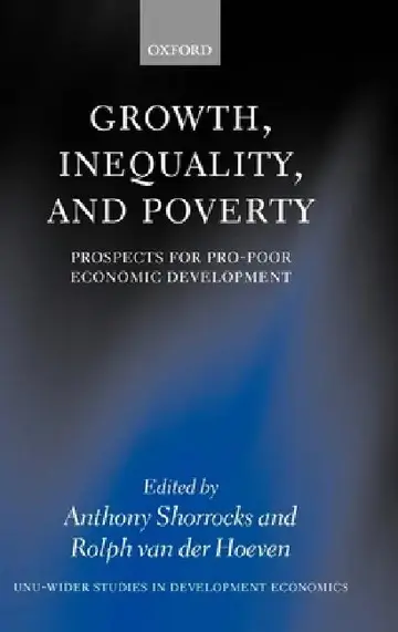 Cover of Growth, Inequality, and Poverty