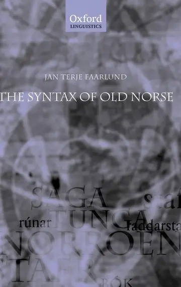 Cover of The Syntax of Old Norse