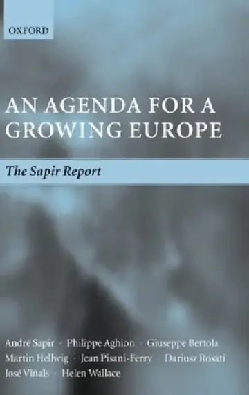 Cover of An Agenda for a Growing Europe