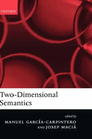 Cover of Two-Dimensional Semantics