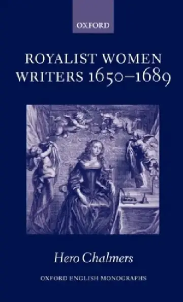 Cover of Royalist Women Writers, 1650-1689