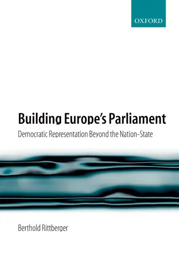 Cover of Building Europe's Parliament