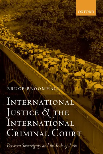 Cover of International Justice and the International Criminal Court