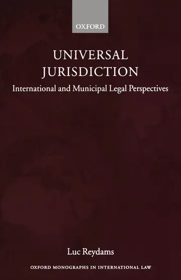 Cover of Universal Jurisdiction