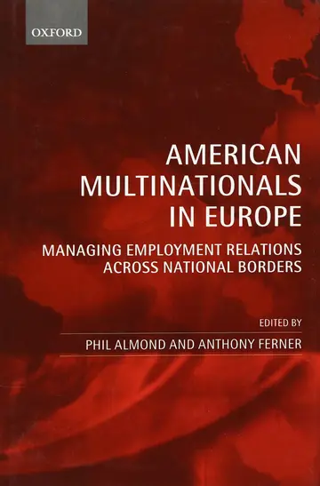Cover of American Multinationals in Europe