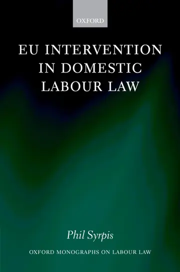Cover of EU Intervention in Domestic Labour Law