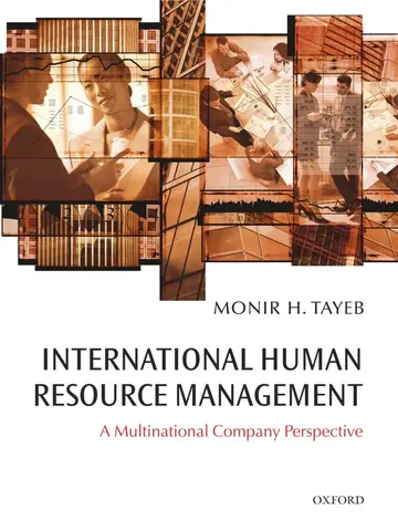 Cover of International Human Resource Management