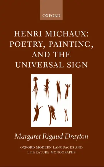 Cover of Henri Michaux