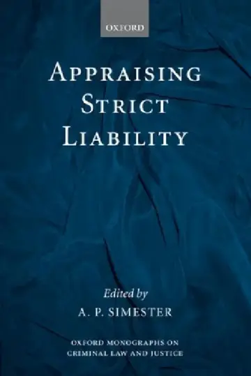 Cover of Appraising Strict Liability