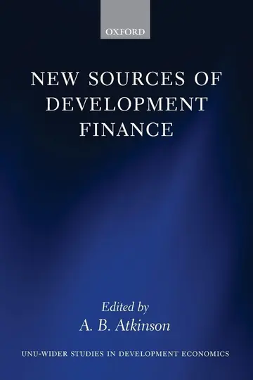 Cover of New Sources of Development Finance