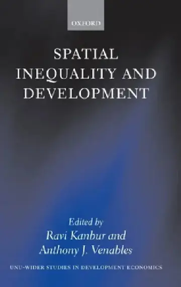 Cover of Spatial Inequality and Development