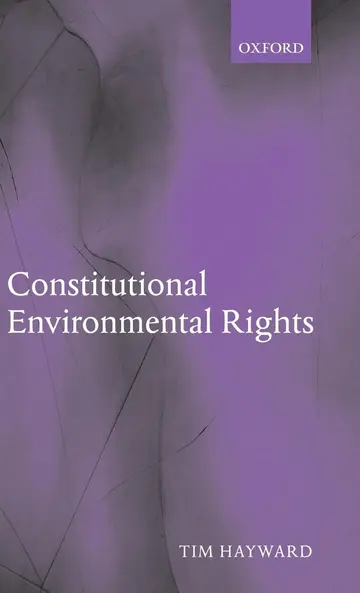 Cover of Constitutional Environmental Rights