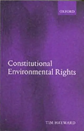 Cover of Constitutional Environmental Rights
