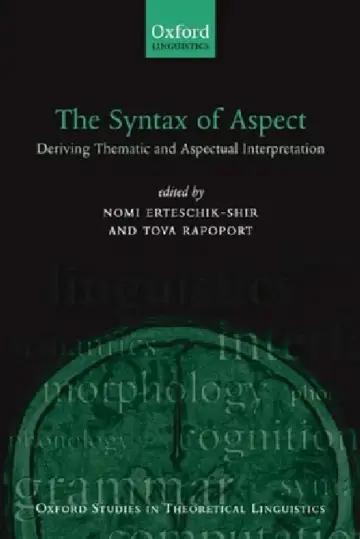 Cover of The Syntax of Aspect