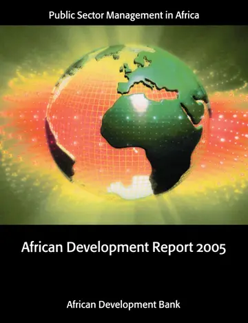 Cover of African Development Report 2005