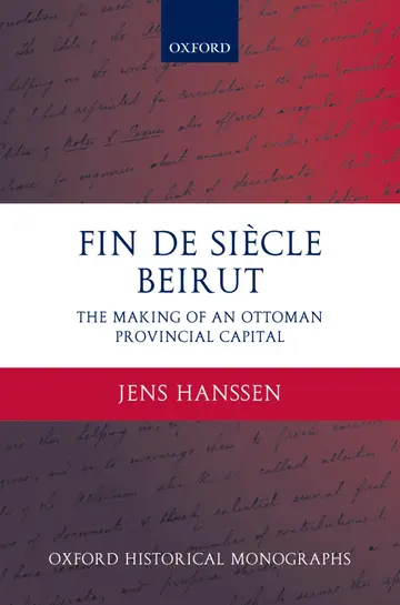Cover of Fin De Siècle Beirut