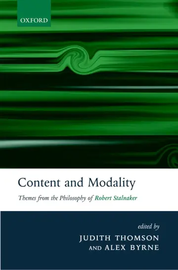 Cover of Content and Modality