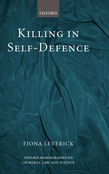 Cover of Killing in Self-Defence