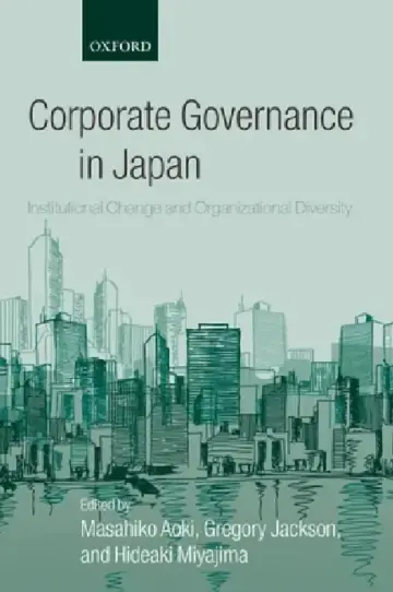 Cover of Corporate Governance in Japan